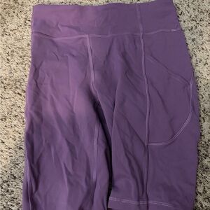 lululemon athletica Purple Bike Shorts